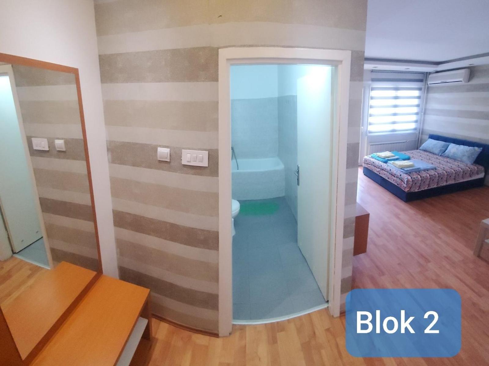 Appartamento Apartman Blok Belgrado Esterno foto